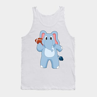 Elephant American Football Tank Top